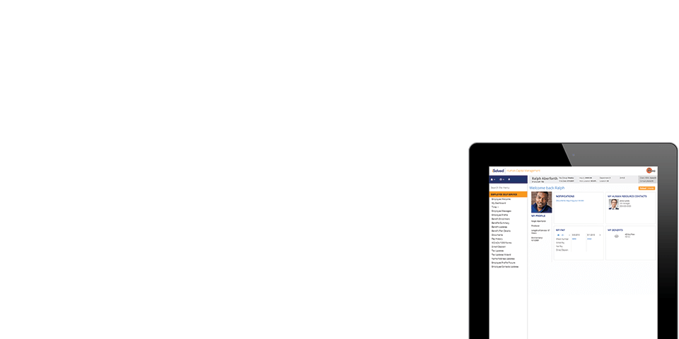 iSolved Tablet Screenshot iSolved Tablet Screenshot
